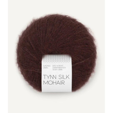 Tynn Silk Mohair - Dark Fudge - 4381