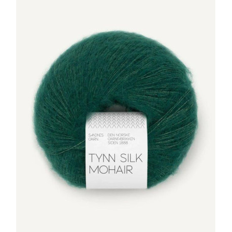 Tynn Silk Mohair - Rainforest - 7772