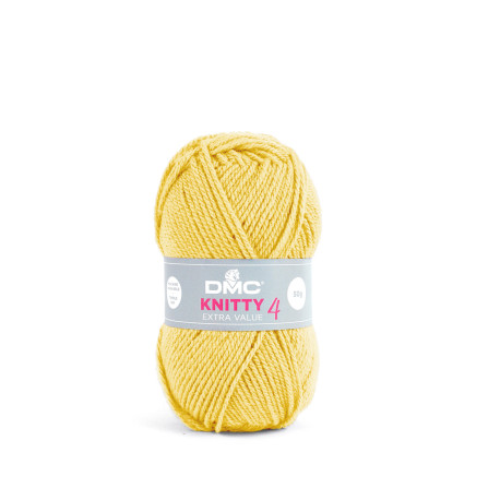 Knitty 4 - Ljusgul - 957