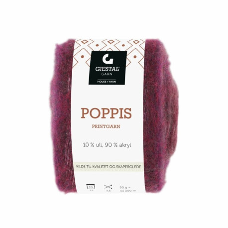 Poppis - Vinröd  - 3113
