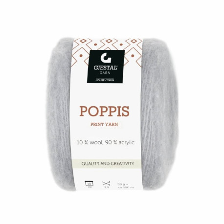 Poppis - Ljusgrå - 3201