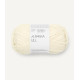 Alpakka Ull - Naturvit - 1012