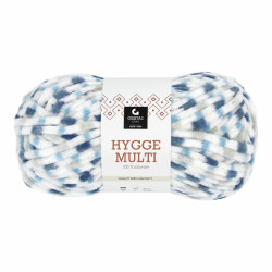 Hygge Multi - Blå-Vit-Grå - 6401