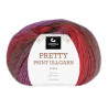 Pretty Print Ullgarn - Röd-Lila  - 502