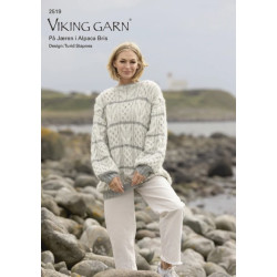 Mönsterhäfte Viking 2519: På Jæren i Alpaca Bris