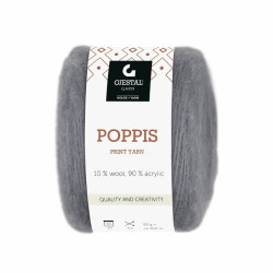 Poppis - Mörkgrå - 3202