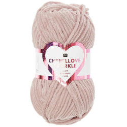 Chenillove Sparkle - Ljusrosa - 08