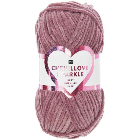 Chenillove Sparkle - Gammelrosa - 09