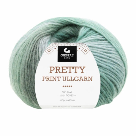 Pretty Print Ullgarn - Blå-Grå - 511