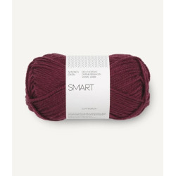 Smart - Dyp burgunder - 4372