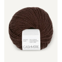 Cashmere - Mörkbrun - 3082