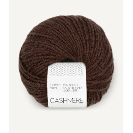Cashmere - Mörkbrun - 3082
