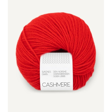 Cashmere - Scarlet red - 4018