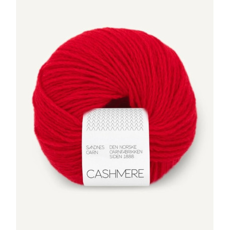 Cashmere - Scarlet red - 4018