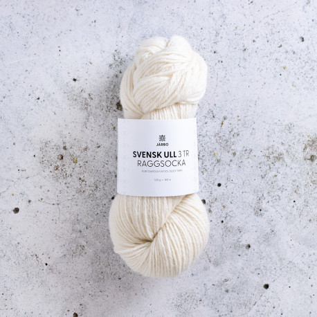 Svensk Ull 3 tr Raggsocka - Arctic Fox - 201