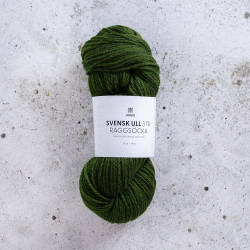 Svensk Ull 3 tr Raggsocka - Tracker Green - 208