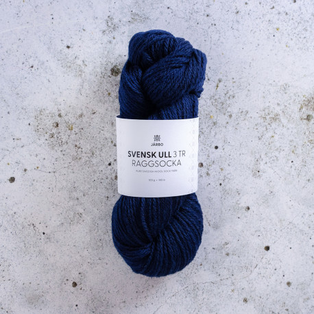 Svensk Ull 3 tr Raggsocka - Baltic Deep - 215