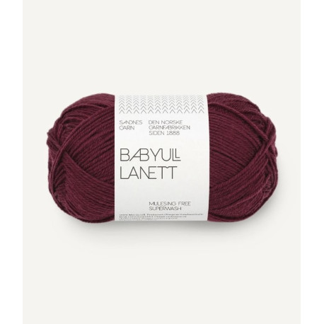 Babyull Lanett - Dyp Burgunder - 4372