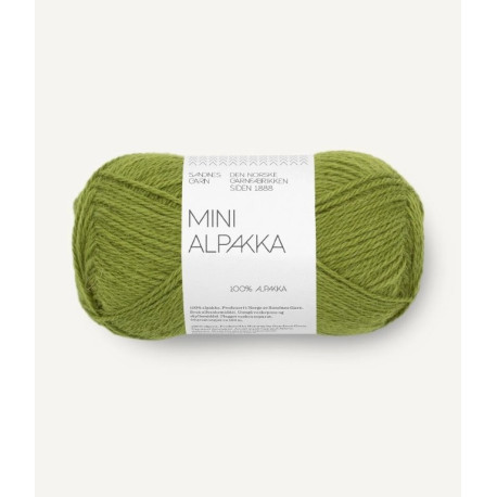 Mini Alpakka - Matcha - 9564