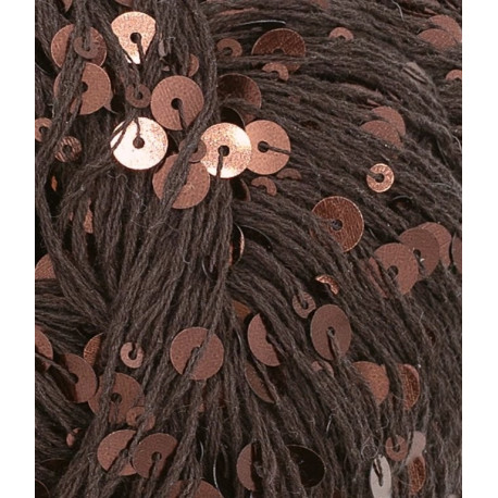 Paljett - Espresso Sparkle - 3086