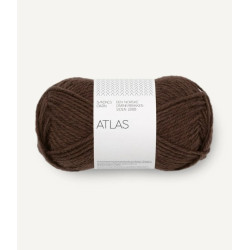 Atlas - Mørk Brun Melert - 3591