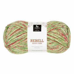 Rebell - Grön-Röd-Glitter - 9409