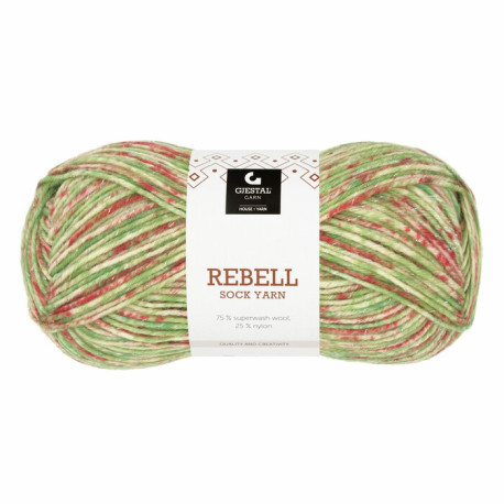 Rebell - Grön-Röd-Glitter - 9409