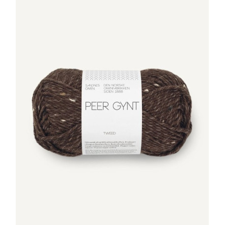Peer Gynt - Mörkbrun Tweed - 3085