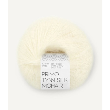 Primo Tynn Silk Mohair - Natur - 1012