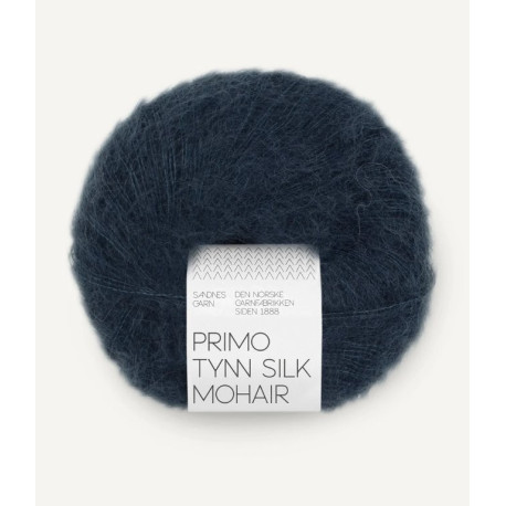 Primo Tynn Silk Mohair - Mörk Marinblå - 5581