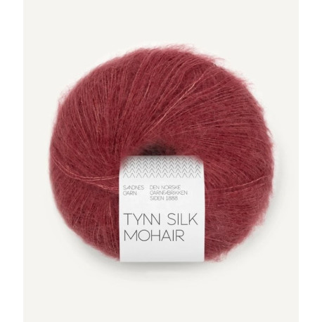 Tynn Silk Mohair - Rustic Rose - 4353