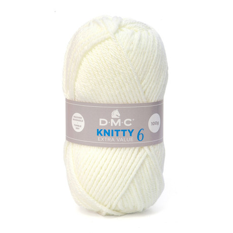 Knitty 6 - Naturvit - 812
