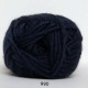 Natur Uld - Marinblå - 990