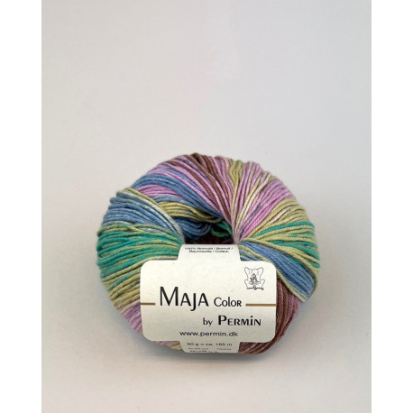 Maja Color - Rosa-Beige-Blå-Grön - 42
