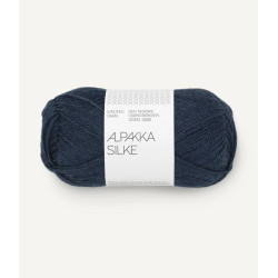Alpakka Silke - Midnight Blue - 6081
