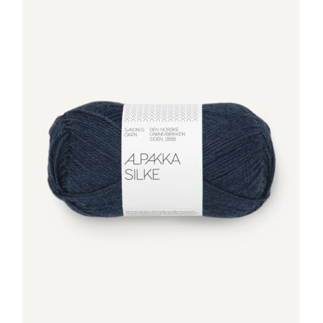 Alpakka Silke - Midnight Blue - 6081