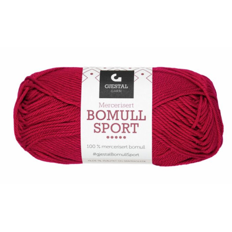 Bomull Sport - Röd - 305
