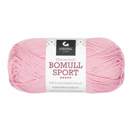 Bomull Sport - Ljusrosa - 323