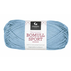 Bomull Sport - Ljusblå - 340