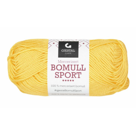 Bomull Sport - Gul - 357