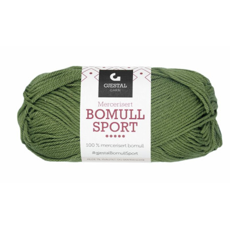 Bomull Sport - Olivgrön - 365