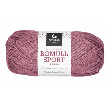 Bomull Sport - Gammelrosa - 385