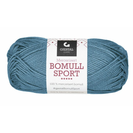 Bomull Sport - Jeansblå - 388