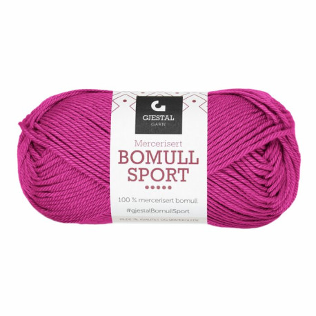 Bomull Sport - Cerise - 390
