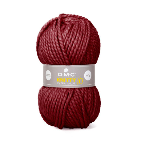 Knitty 10 - Vinröd - 841