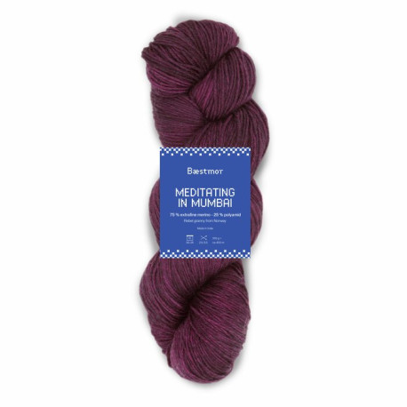 Meditating in Mumbai - Berry - 206