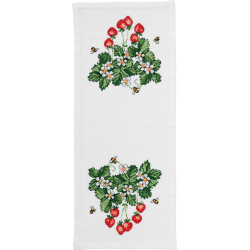 Löpare med smultron