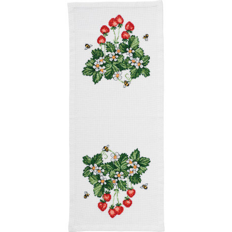 Löpare med smultron