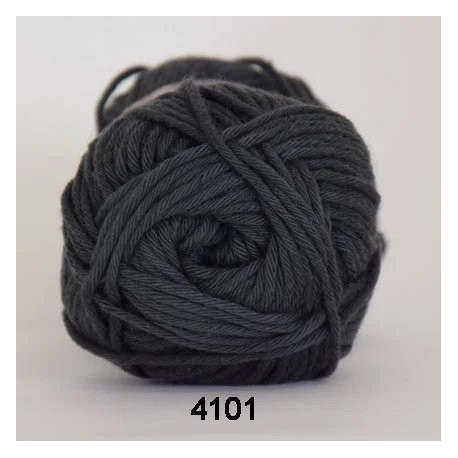 Cotton 8/8 - Mörkgrå - 4101
