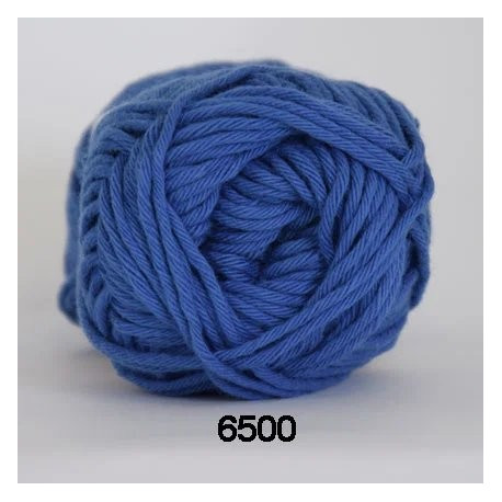 Cotton 8/8 - Klarblå - 6500